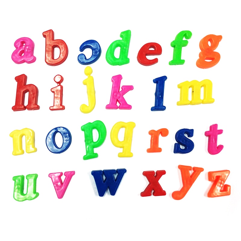 Colorful Digital /Letters Alphabet Fridge Magnet Baby Kids Educational Toy