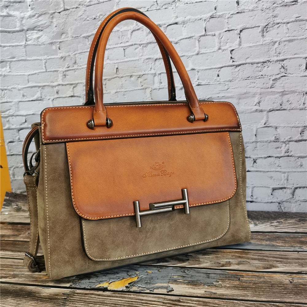 Classic Women's Leather Luxury Bag Designer Handbag Vintage Totes Ladies Shoulder Hand Bags for Women 2020 Large Capacity Purse
