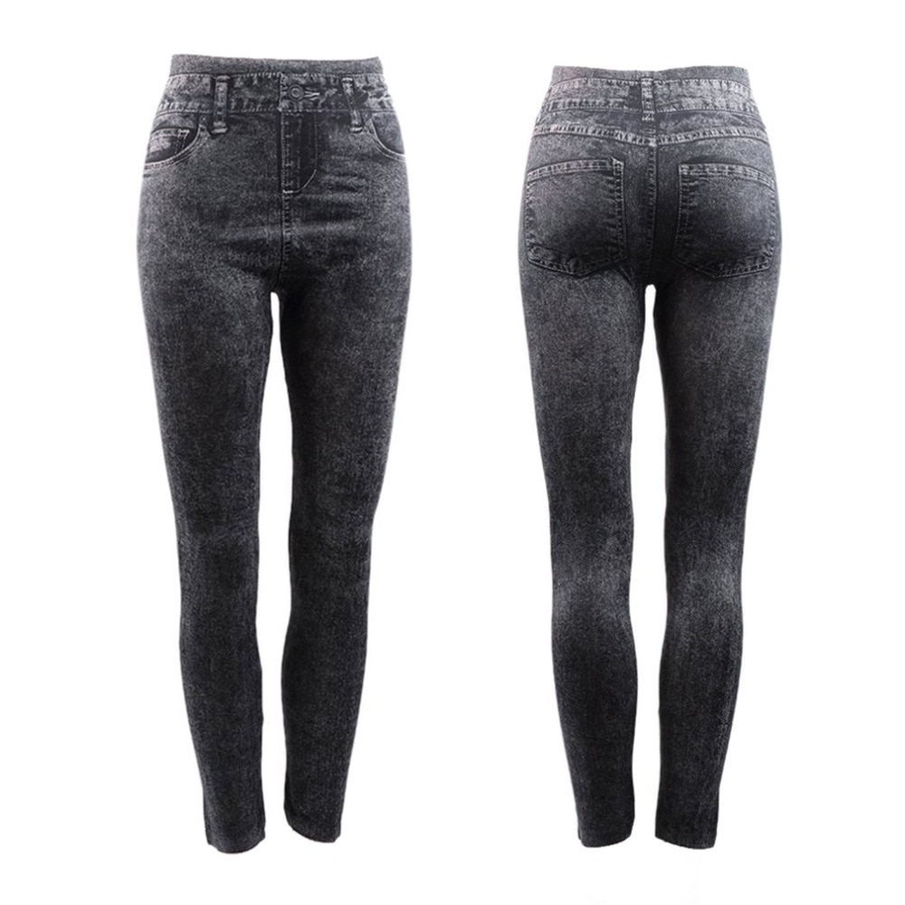 New Casual skinny jeans pants women high waist slim black jeans female summer pencil pants ladies denim trousers Calca Feminina