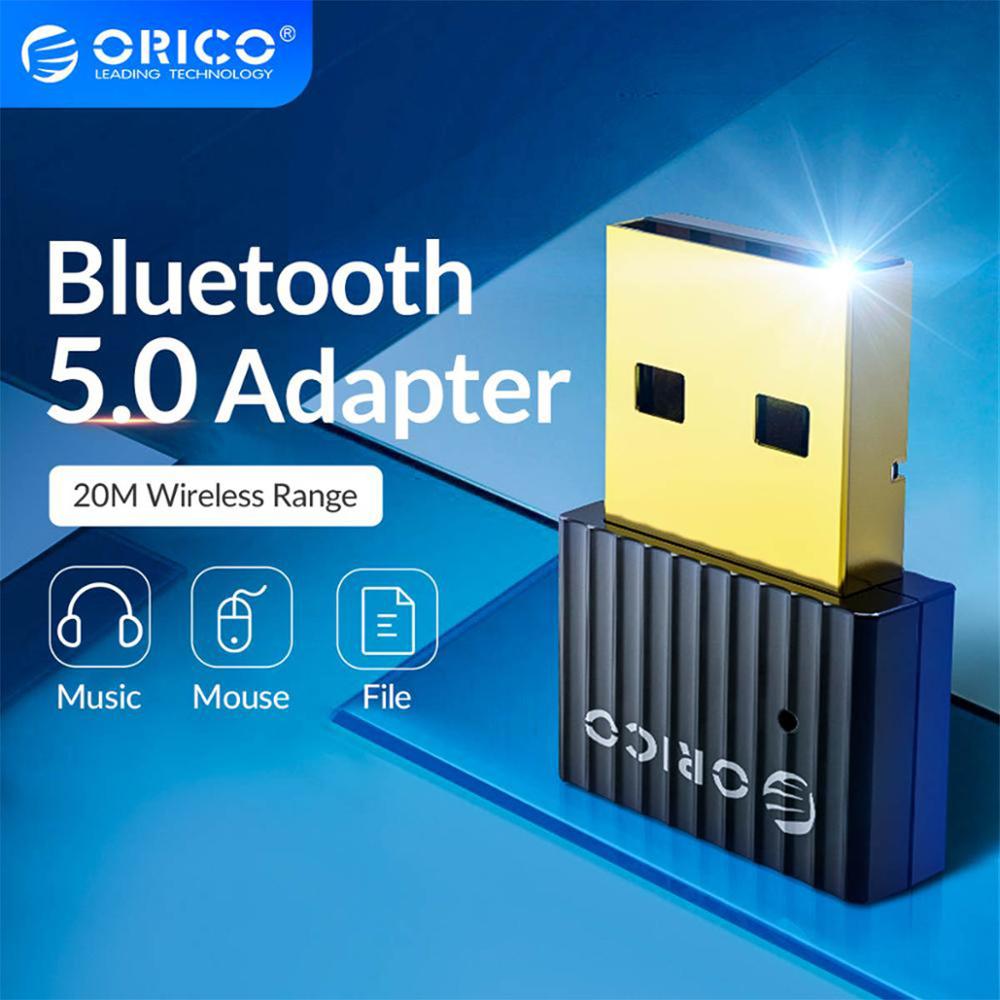 ORICO Wireless USB Bluetooth Dongle Adapter 5.0 4.0 for Computer Speaker Mouse Bluetooth Music Audio Receiver Transmitter