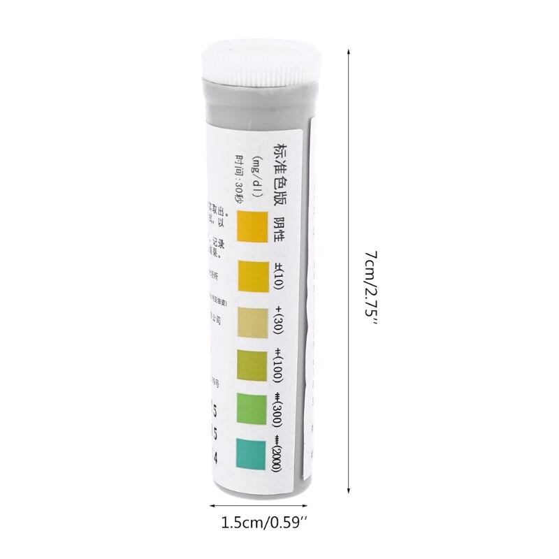 20Pcs/Bottle Test Urine Protein Test Strips Kidney Urinary Tract Infection Check Test Strips